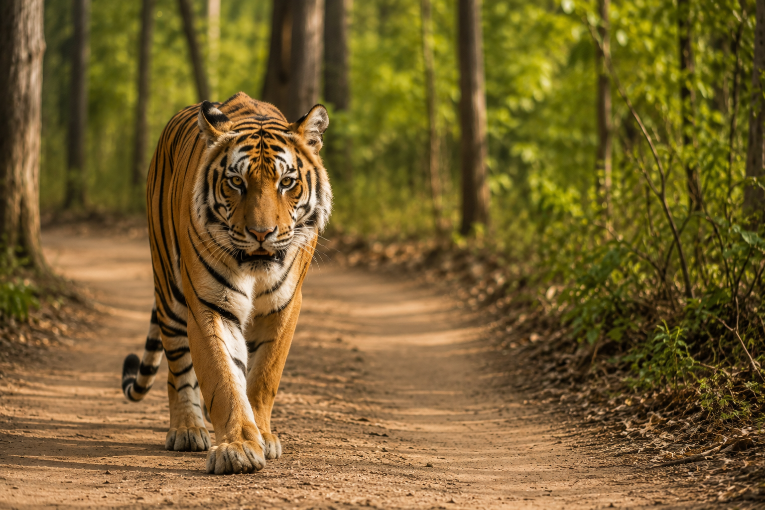 Bengal tiger in Tadoba Andhari Tiger Reserve