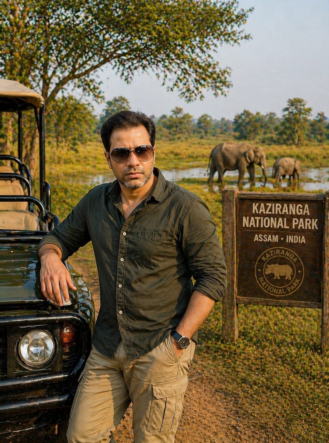 Ashvinee, the travel writer behind Travel India, on a wildlife safari