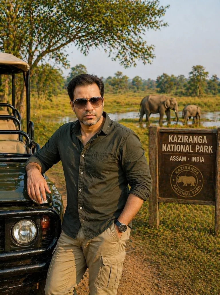 Ashvinee, the travel writer behind Travel India, on a wildlife safari