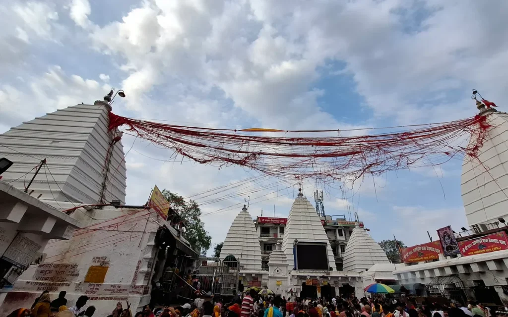 The Baba Baidyanath Jyotirlinga temple complex at Deoghar, Jharkhand